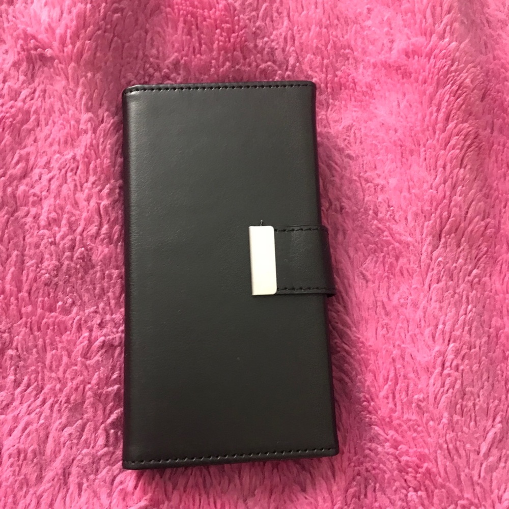 Faux leather iPhone 8 wallet phone case